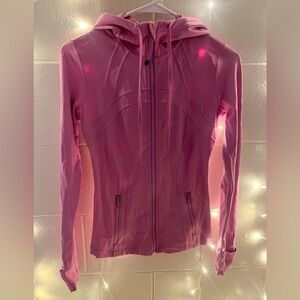 Lululemon Define Jacket Hooded Dahlia Mauve (Last Slide Accurate Color in Sun)